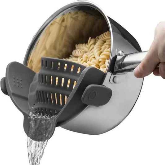 Passoire à Clip réglable pour casseroles et bols